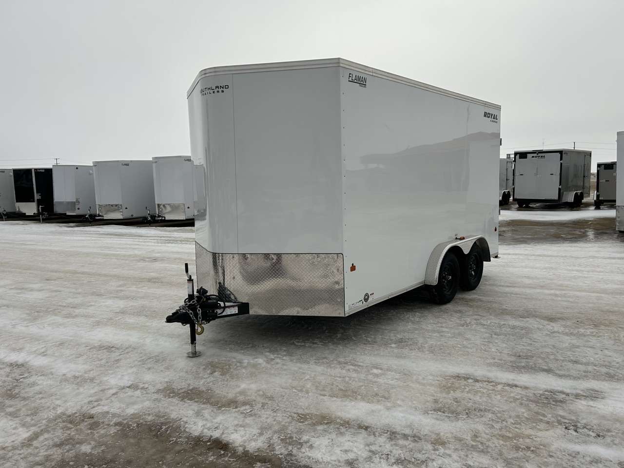 2026 Royal LCH 7'6" x 14' + V-Nose Cargo Trailer