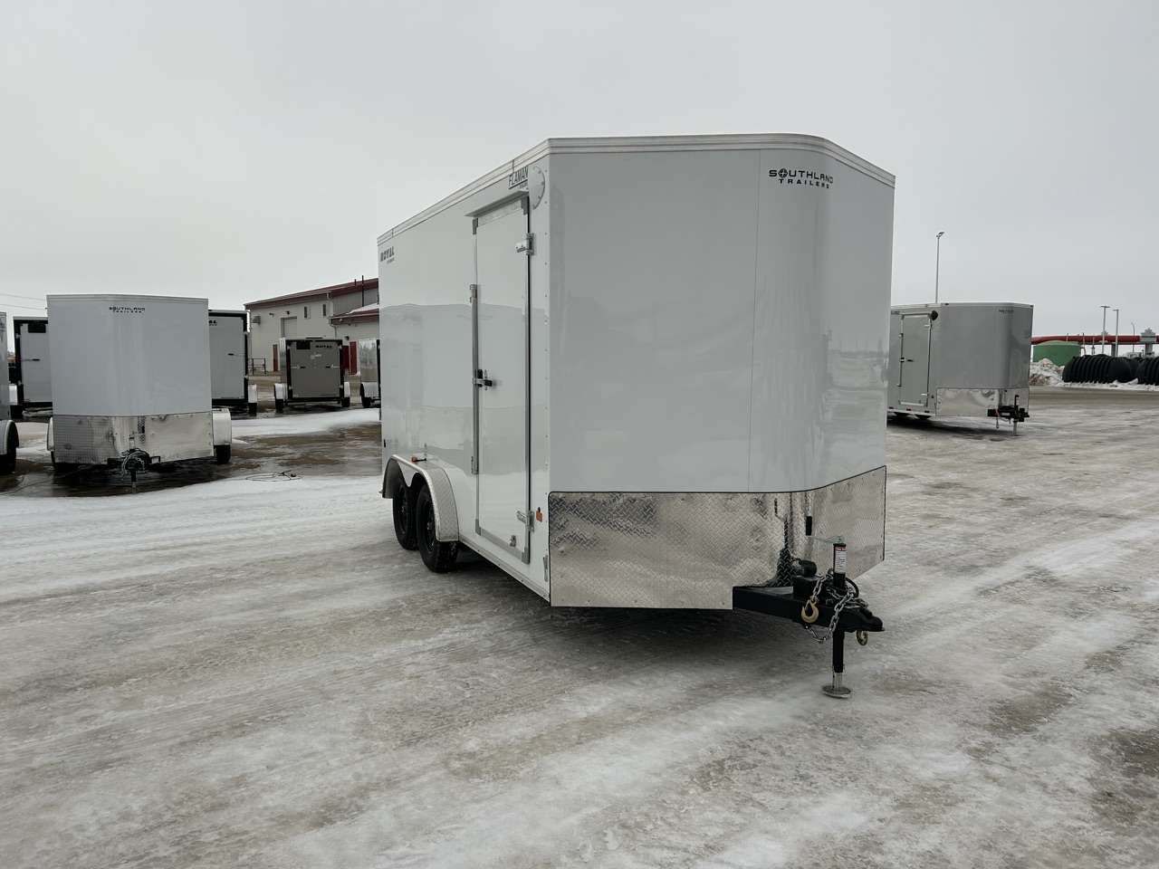 2026 Royal LCH 7'6" x 14' + V-Nose Cargo Trailer