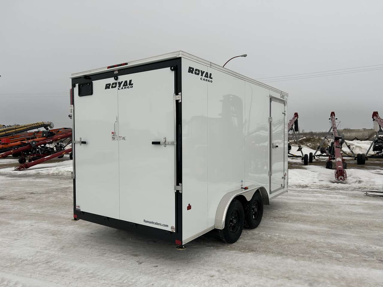 2026 Royal LCH 7'6" x 14' + V-Nose Cargo Trailer