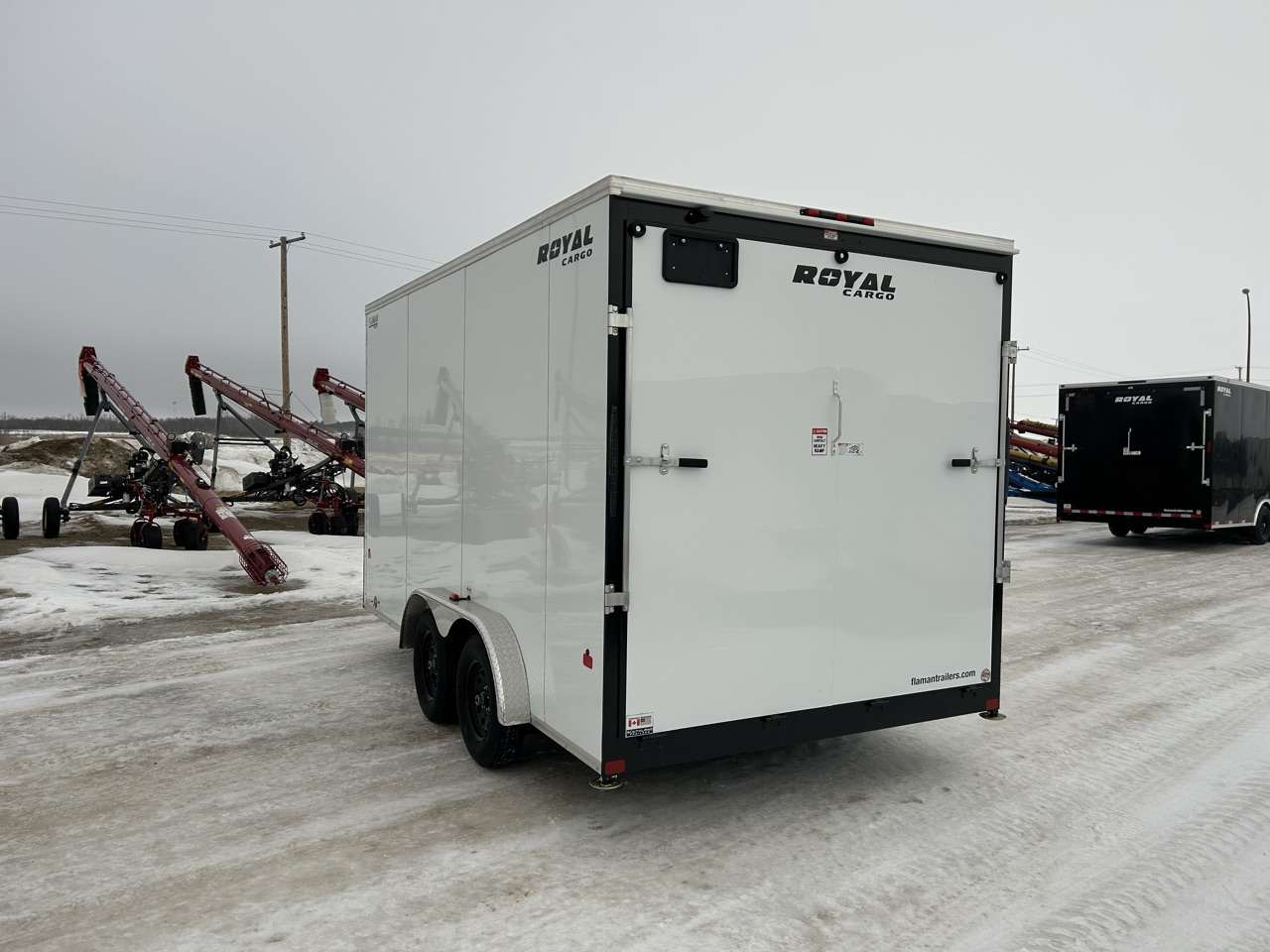 2026 Royal LCH 7'6" x 14' + V-Nose Cargo Trailer