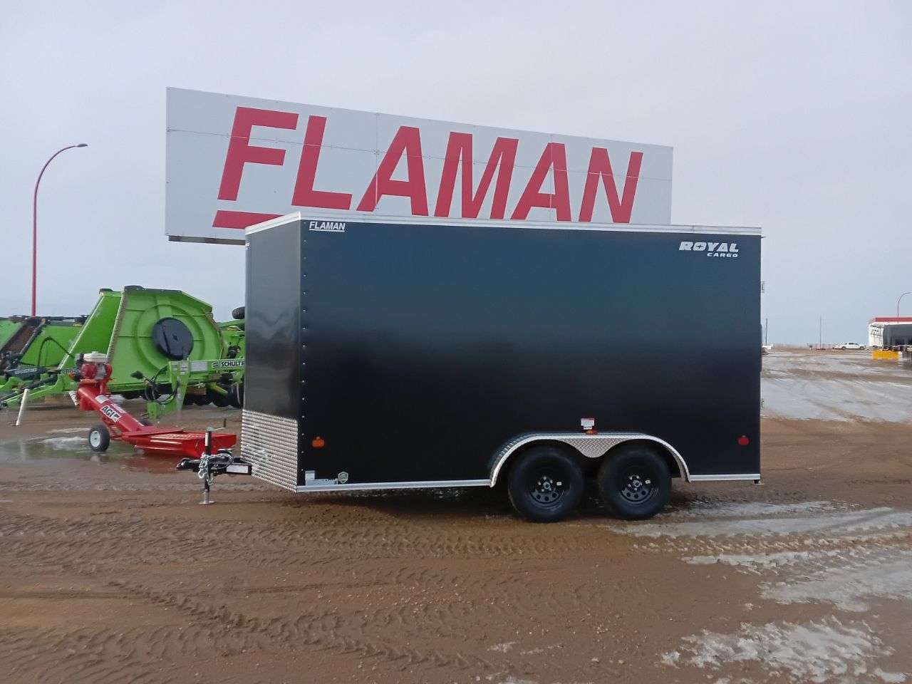 2026 Royal LCH 7'6" x 14' + V-Nose Cargo Trailer