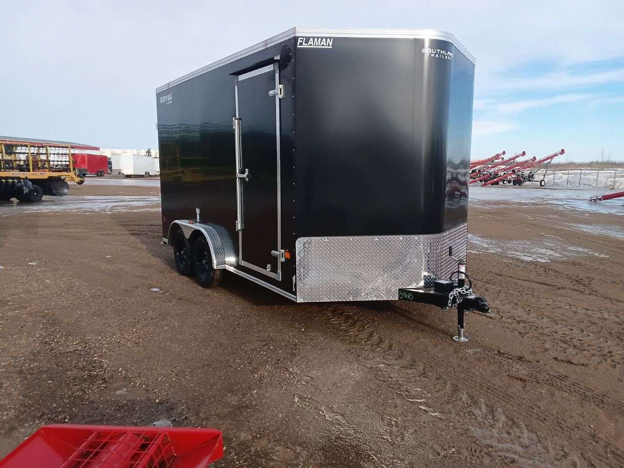 2026 Royal LCH 7'6" x 14' + V-Nose Cargo Trailer