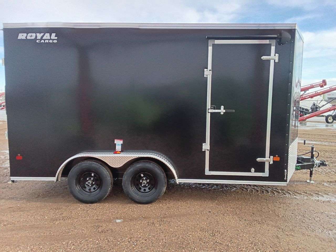 2026 Royal LCH 7'6" x 14' + V-Nose Cargo Trailer