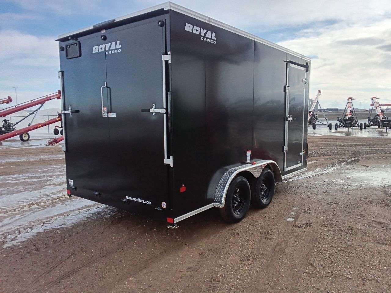 2026 Royal LCH 7'6" x 14' + V-Nose Cargo Trailer