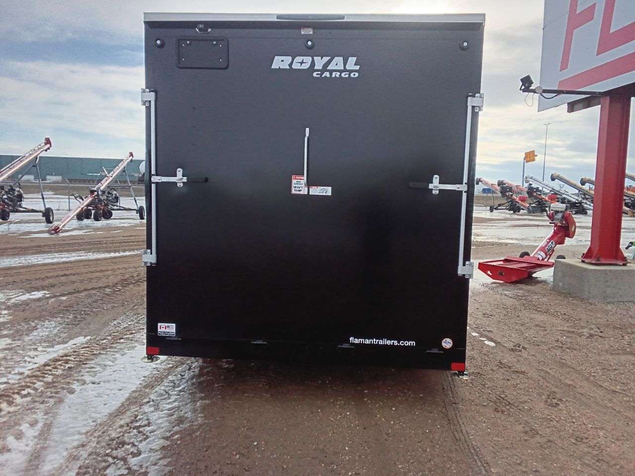 2026 Royal LCH 7'6" x 14' + V-Nose Cargo Trailer