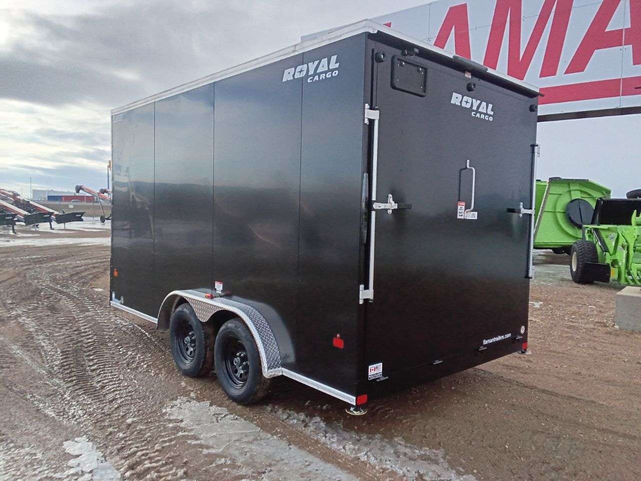 2026 Royal LCH 7'6" x 14' + V-Nose Cargo Trailer