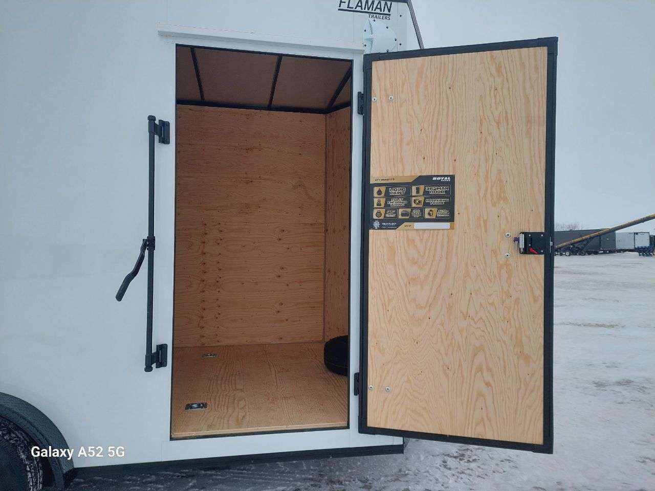 2026 Royal LCH 7'6" x 14' + V-Nose Cargo Trailer