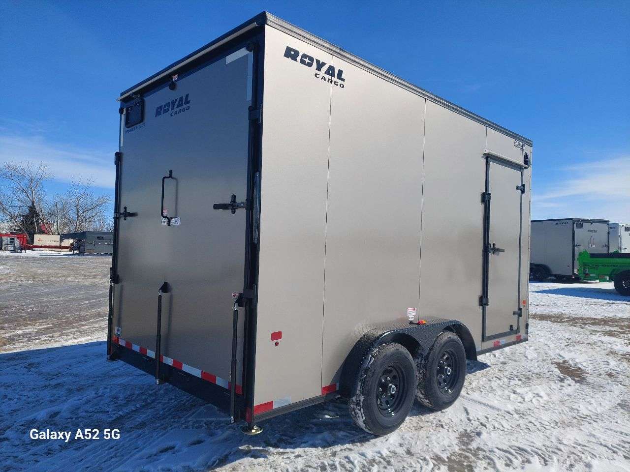 2026 Royal LCH 7'6" x 14' + V-Nose Cargo Trailer
