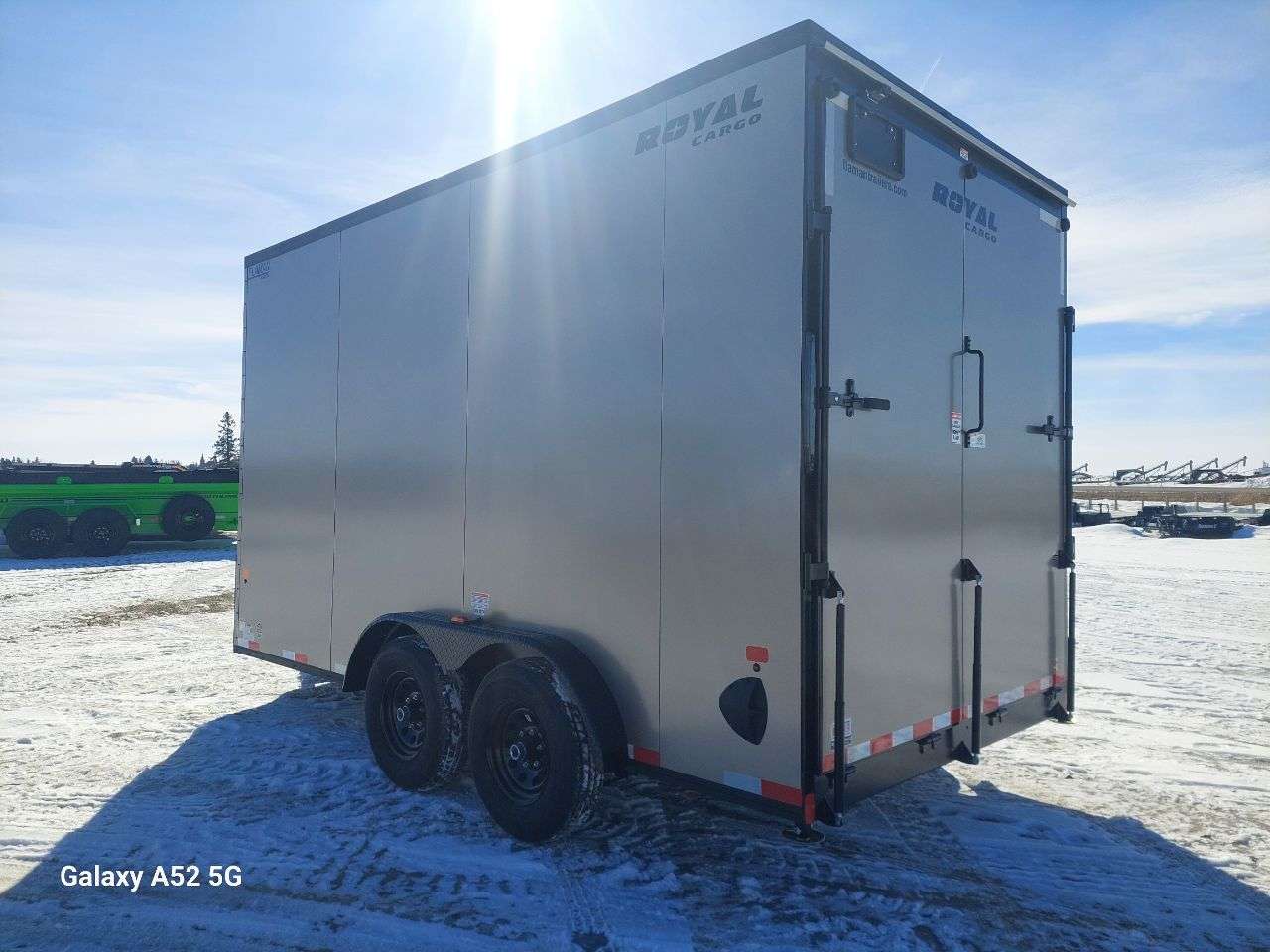 2026 Royal LCH 7'6" x 14' + V-Nose Cargo Trailer