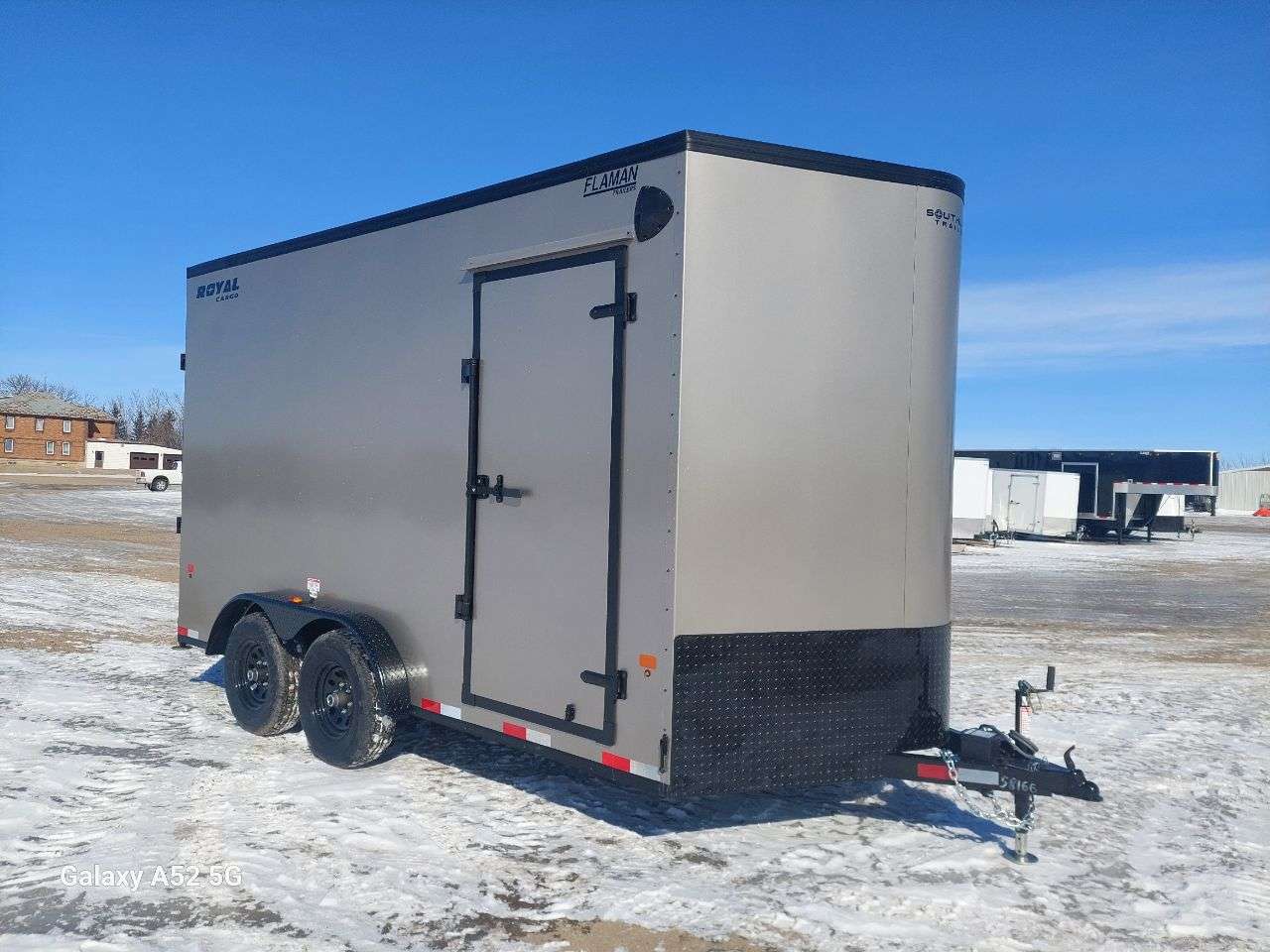 2026 Royal LCH 7'6" x 14' + V-Nose Cargo Trailer