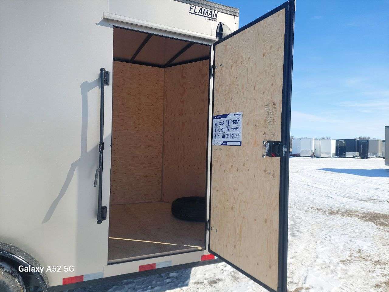 2026 Royal LCH 7'6" x 14' + V-Nose Cargo Trailer