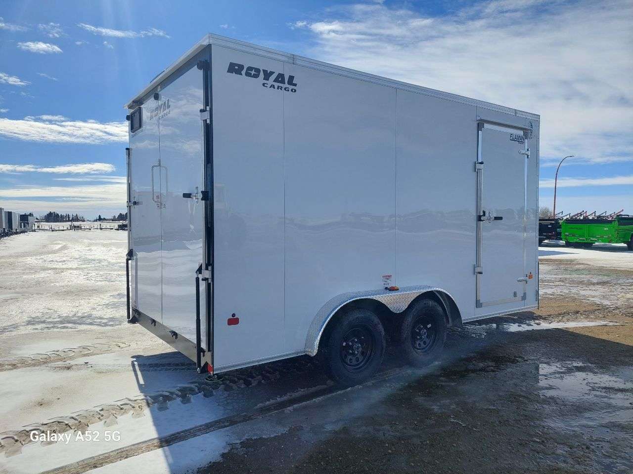 2026 Royal LCH 7'6" x 14' + V-Nose Cargo Trailer