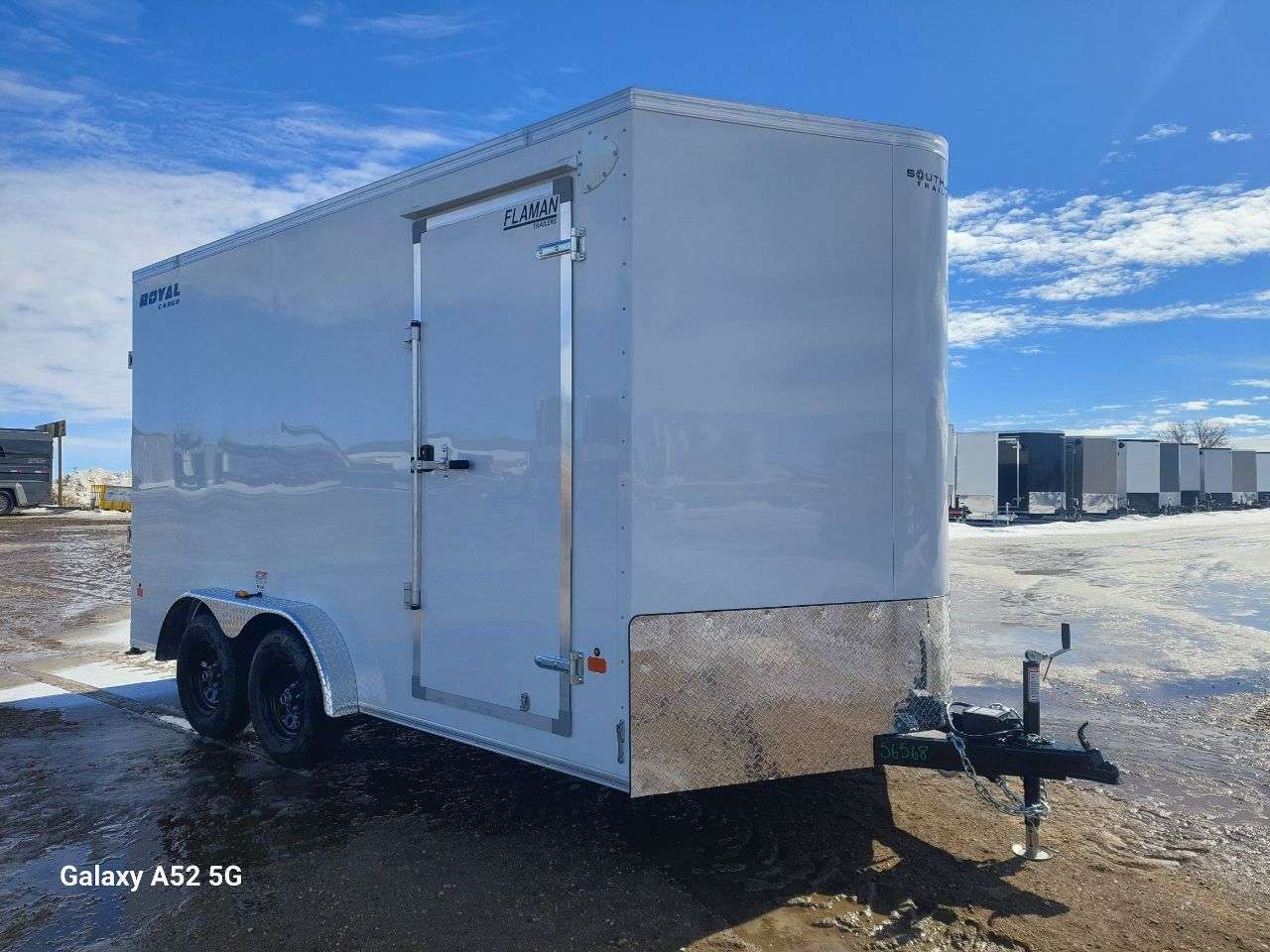 2026 Royal LCH 7'6" x 14' + V-Nose Cargo Trailer