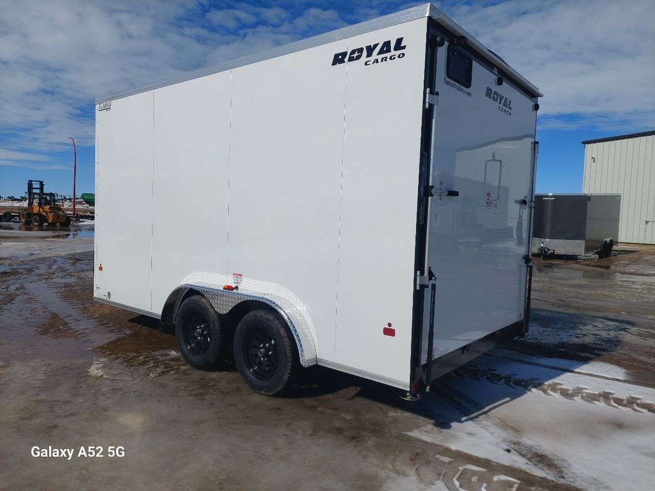 2026 Royal LCH 7'6" x 14' + V-Nose Cargo Trailer
