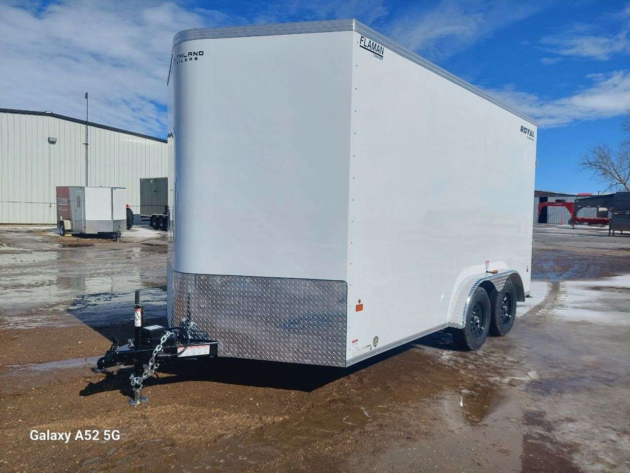 2026 Royal LCH 7'6" x 14' + V-Nose Cargo Trailer