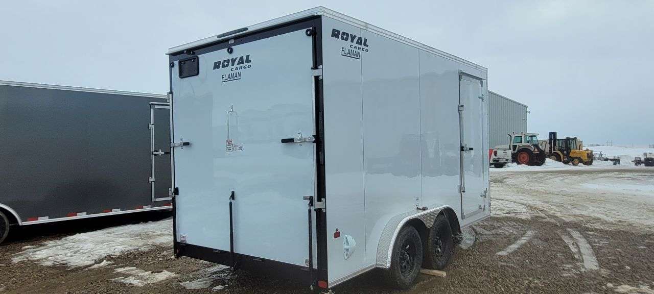 2026 Royal LCH 7'6" x 14' + V-Nose Cargo Trailer