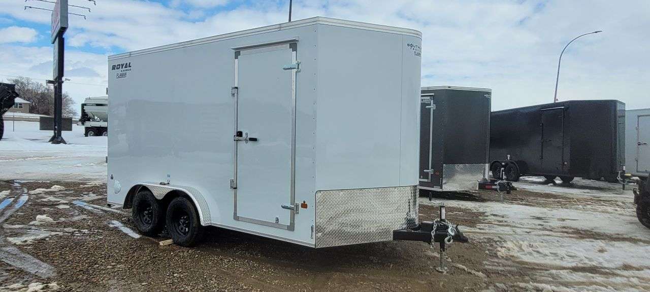 2026 Royal LCH 7'6" x 14' + V-Nose Cargo Trailer