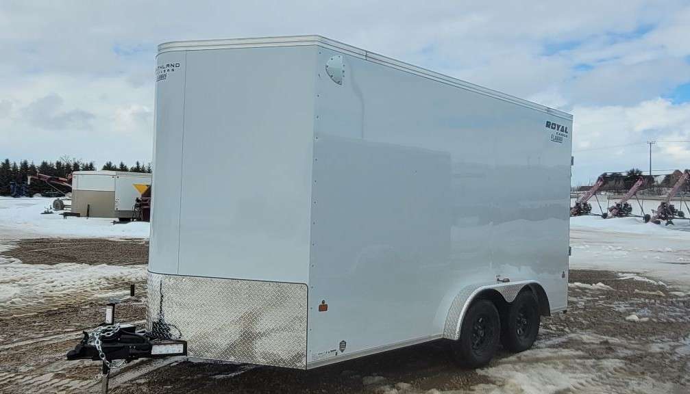 2026 Royal LCH 7'6" x 14' + V-Nose Cargo Trailer