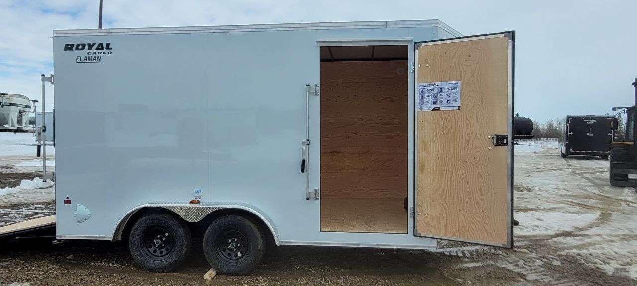 2026 Royal LCH 7'6" x 14' + V-Nose Cargo Trailer