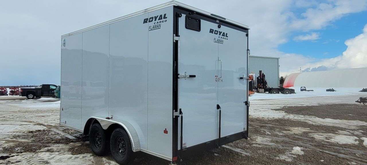 2026 Royal LCH 7'6" x 14' + V-Nose Cargo Trailer