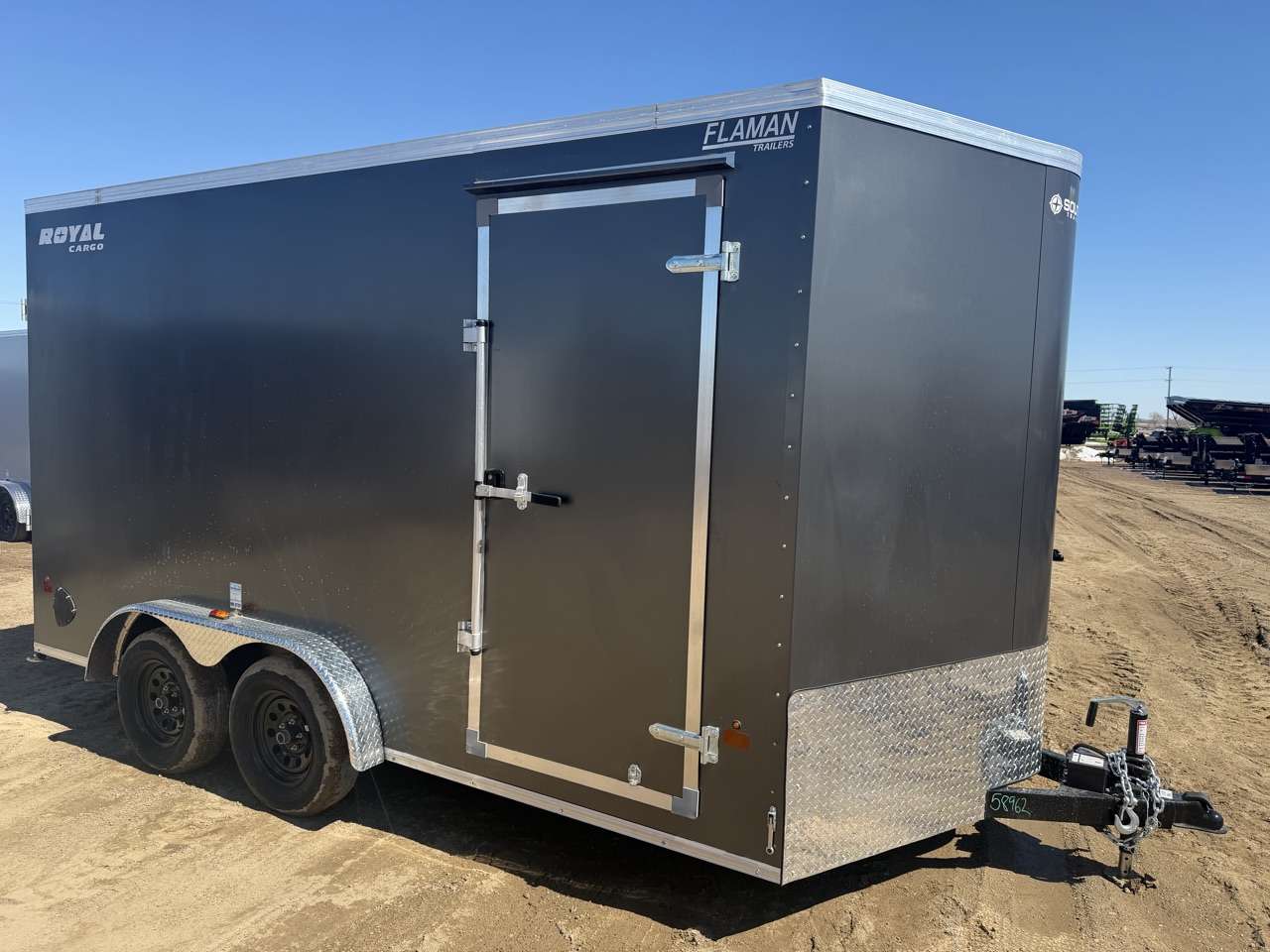 2026 Royal LCH 7'6" x 14' + V-Nose Cargo Trailer
