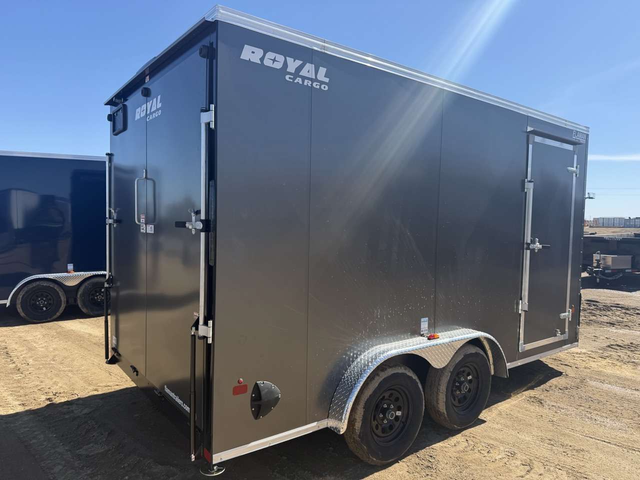 2026 Royal LCH 7'6" x 14' + V-Nose Cargo Trailer