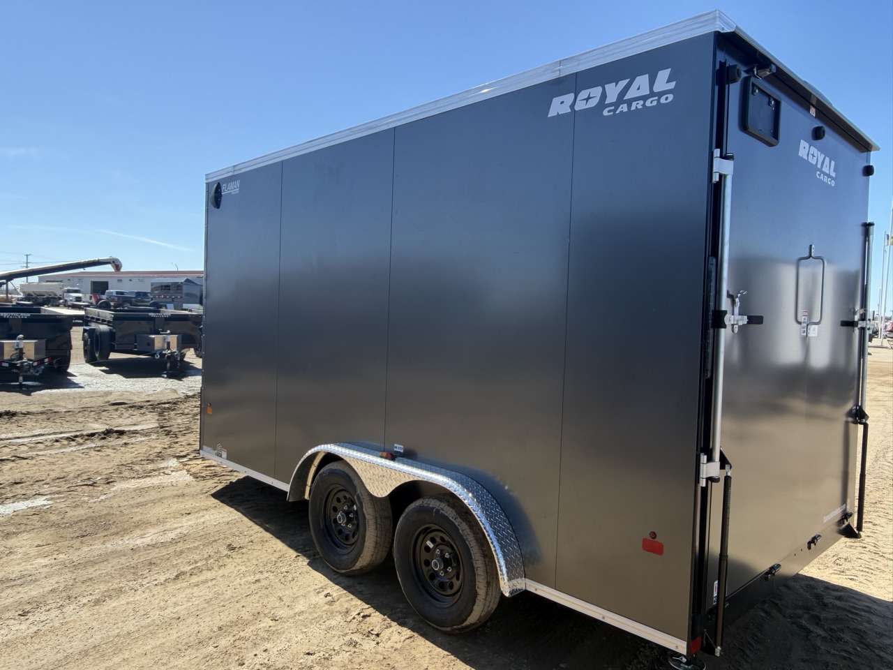 2026 Royal LCH 7'6" x 14' + V-Nose Cargo Trailer