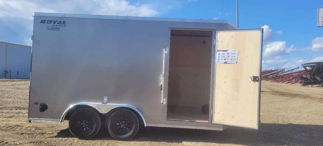 2026 Royal LCH 7'6" x 14' + V-Nose Cargo Trailer