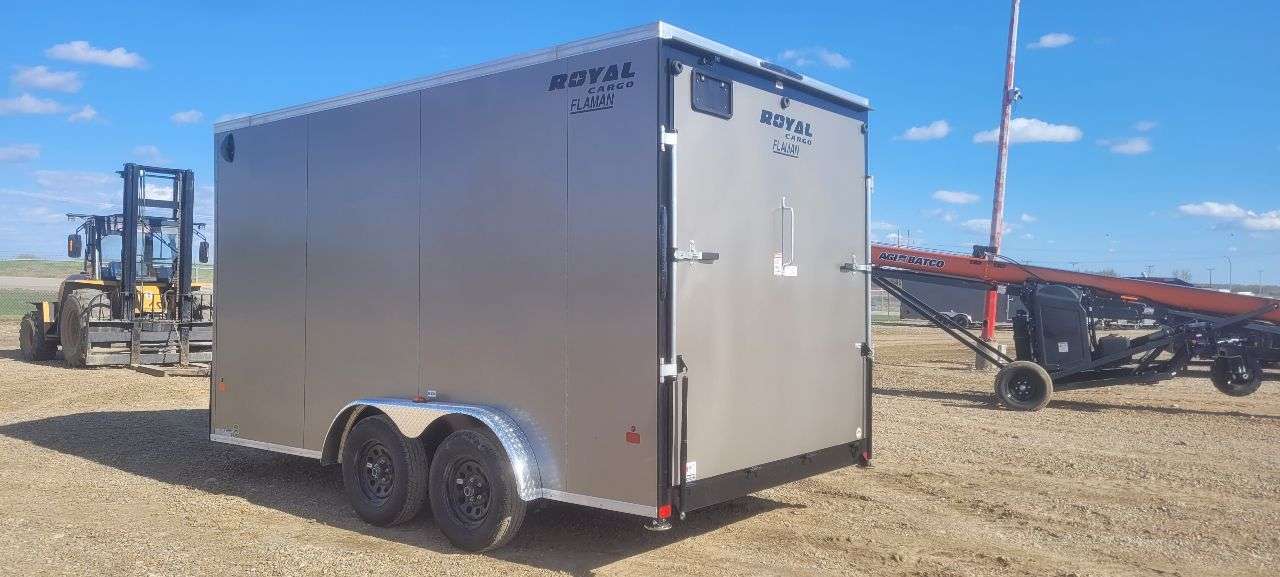 2026 Royal LCH 7'6" x 14' + V-Nose Cargo Trailer
