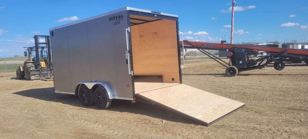 2026 Royal LCH 7'6" x 14' + V-Nose Cargo Trailer