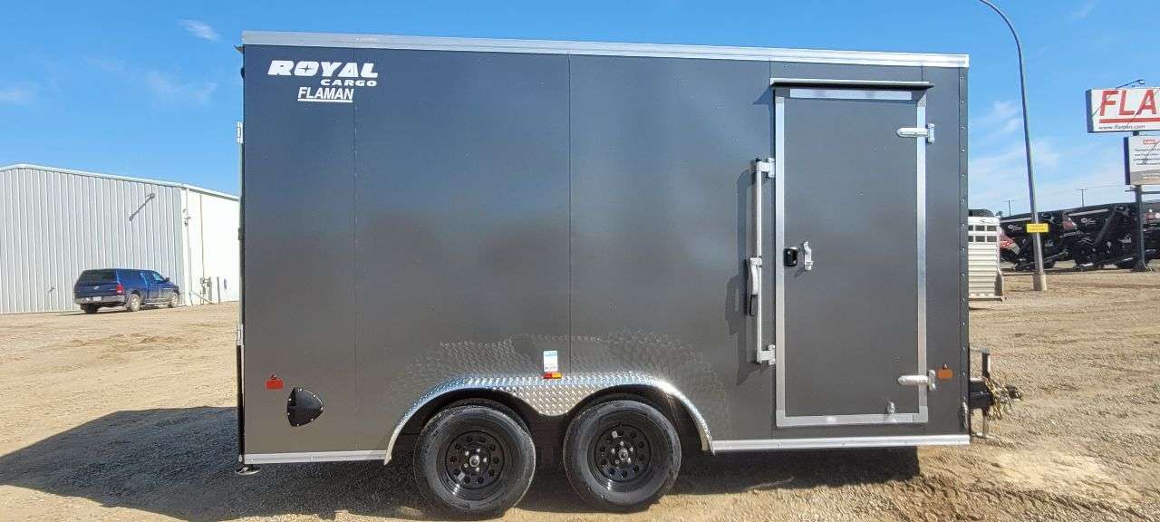 2026 Royal LCH 7'6" x 14' + V-Nose Cargo Trailer