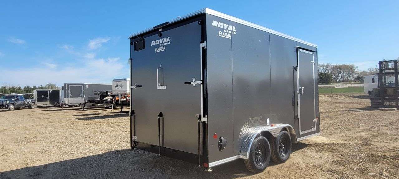 2026 Royal LCH 7'6" x 14' + V-Nose Cargo Trailer