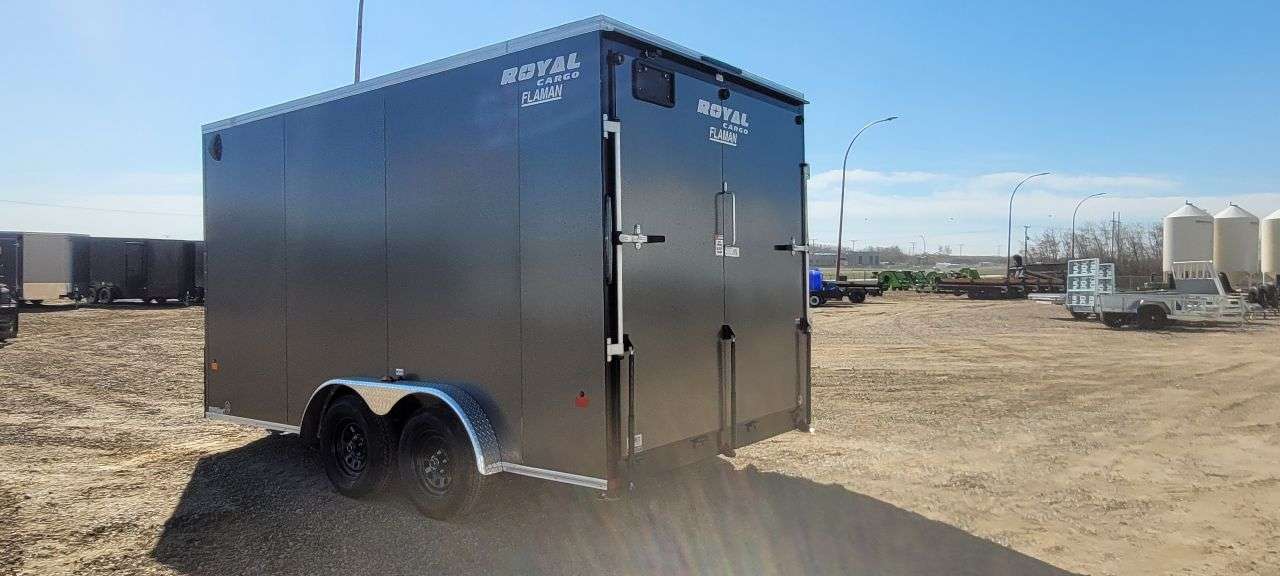 2026 Royal LCH 7'6" x 14' + V-Nose Cargo Trailer