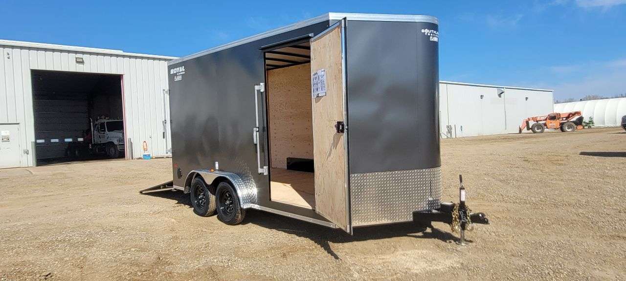 2026 Royal LCH 7'6" x 14' + V-Nose Cargo Trailer