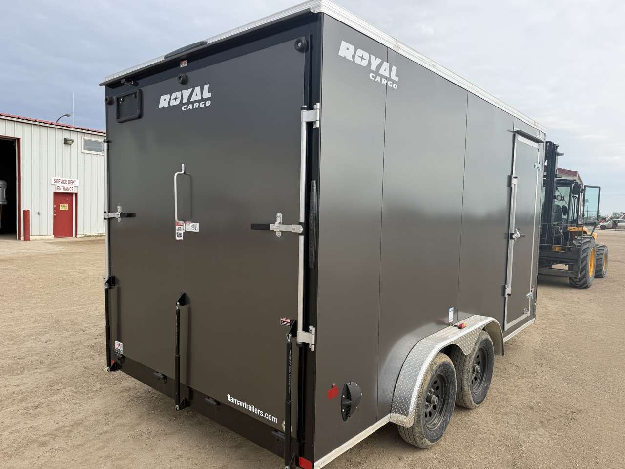 2026 Royal LCH 7'6" x 14' + V-Nose Cargo Trailer