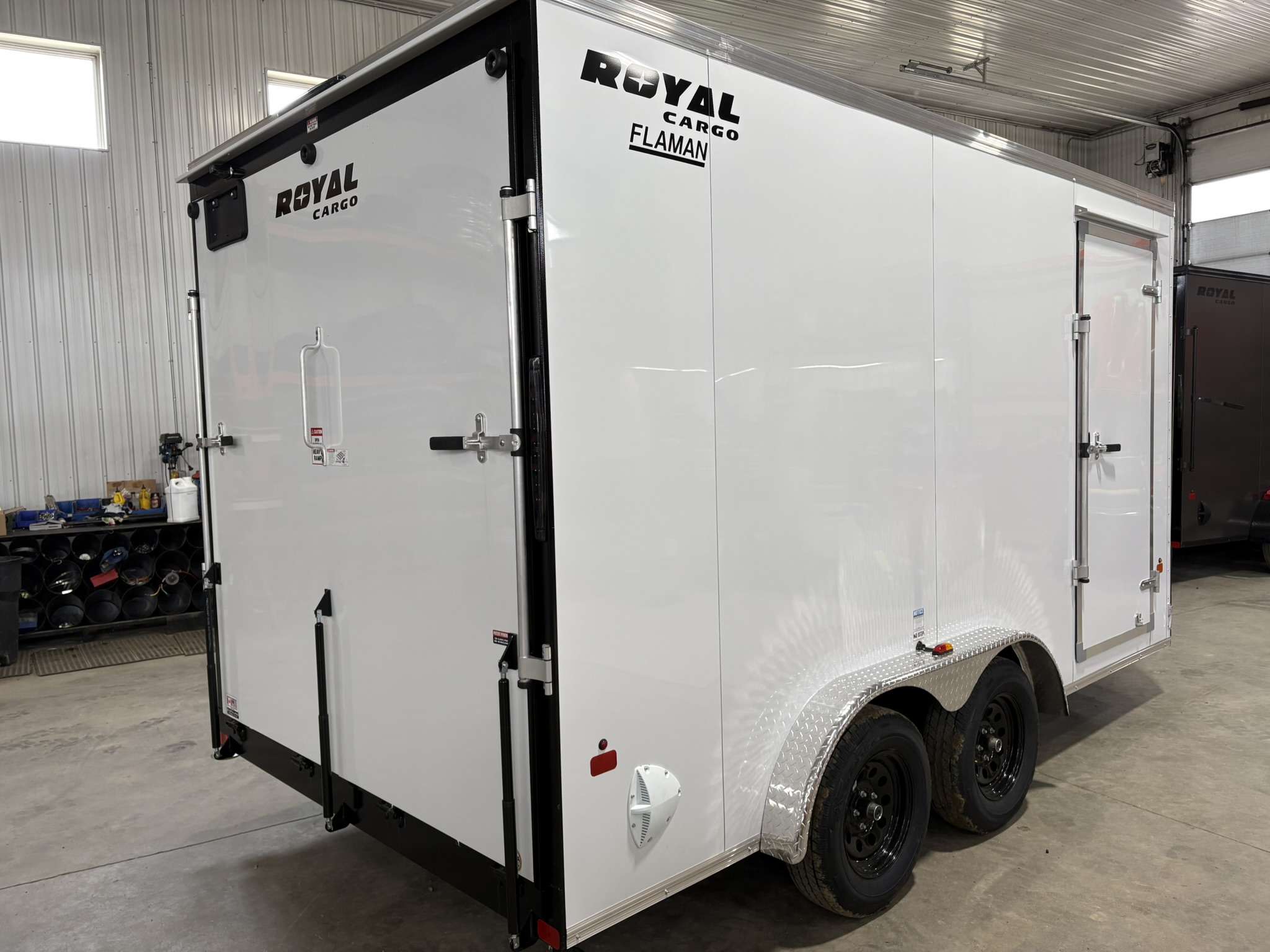 2026 Royal LCH 7'6" x 14' + V-Nose Cargo Trailer