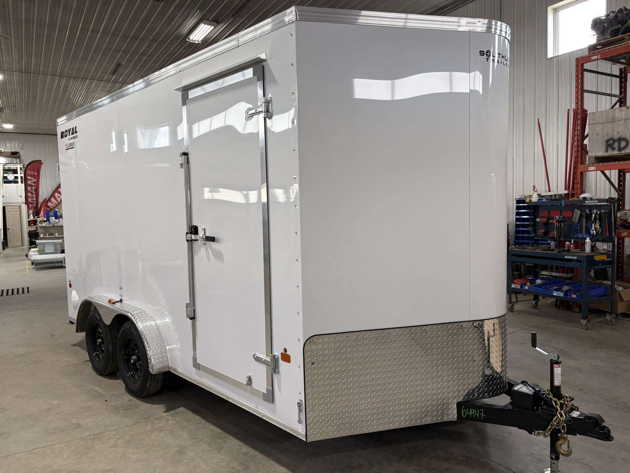 2026 Royal LCH 7'6" x 14' + V-Nose Cargo Trailer