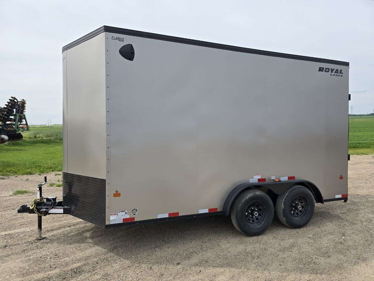 2026 Royal LCH 7'6" x 14' + V-Nose Cargo Trailer