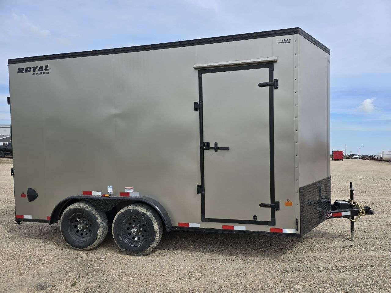 2026 Royal LCH 7'6" x 14' + V-Nose Cargo Trailer