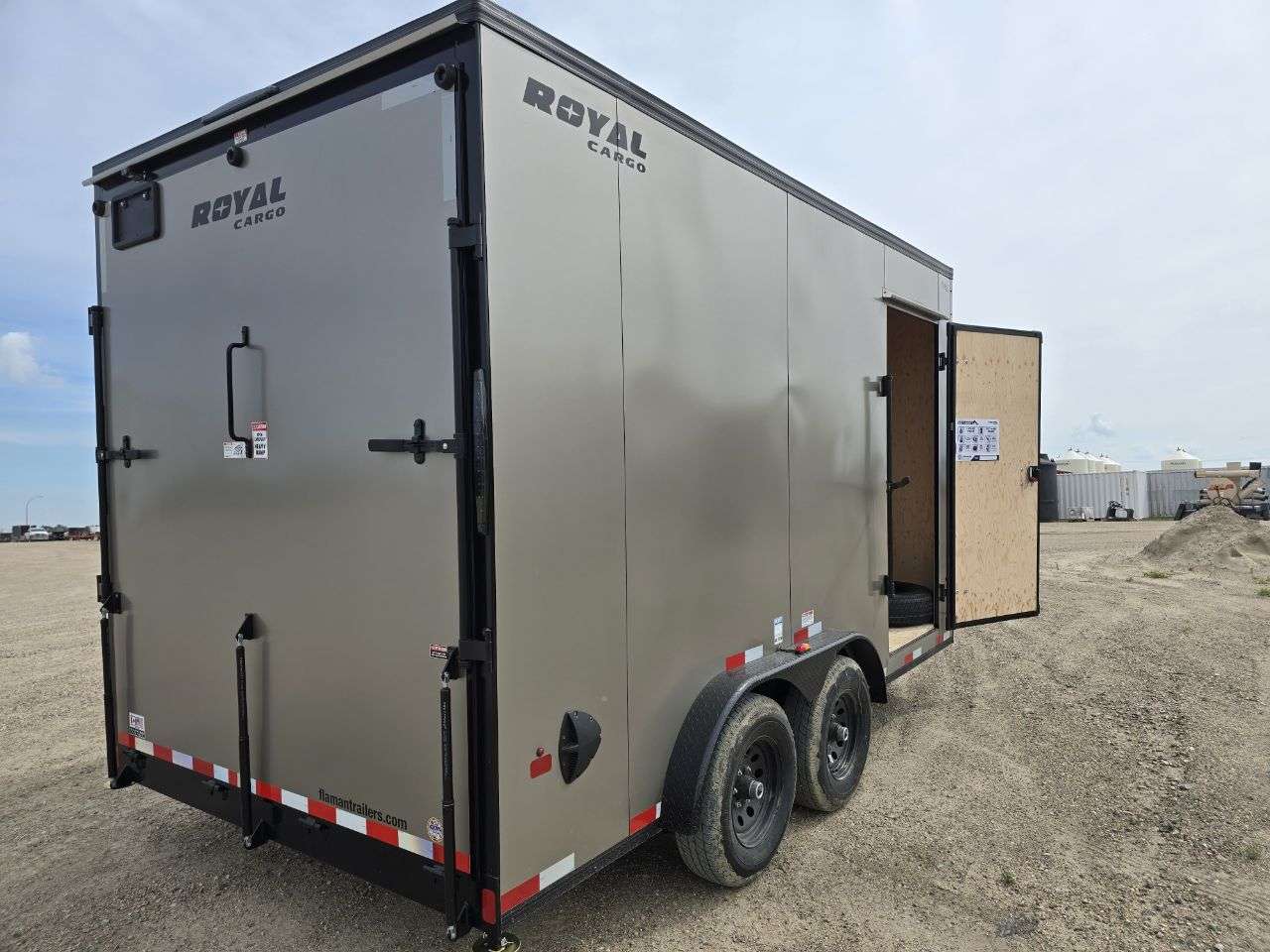 2026 Royal LCH 7'6" x 14' + V-Nose Cargo Trailer
