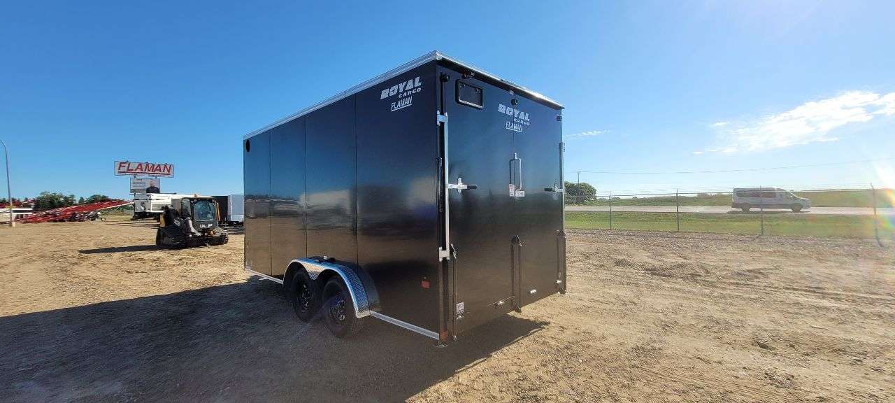 2026 Royal LCH 7'6" x 14' + V-Nose Cargo Trailer