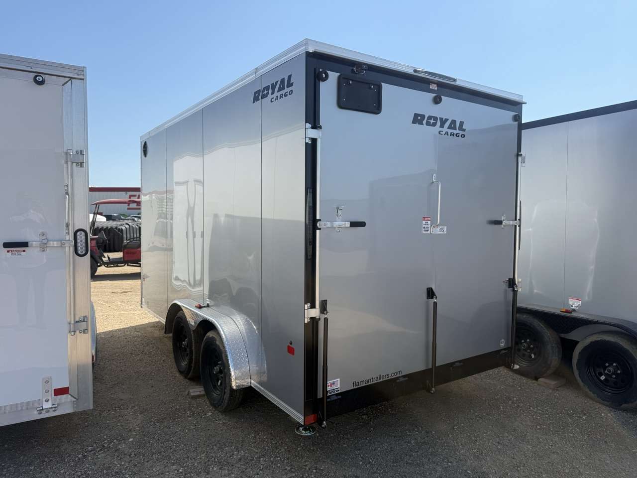 2026 Royal LCH 7'6" x 14' + V-Nose Cargo Trailer