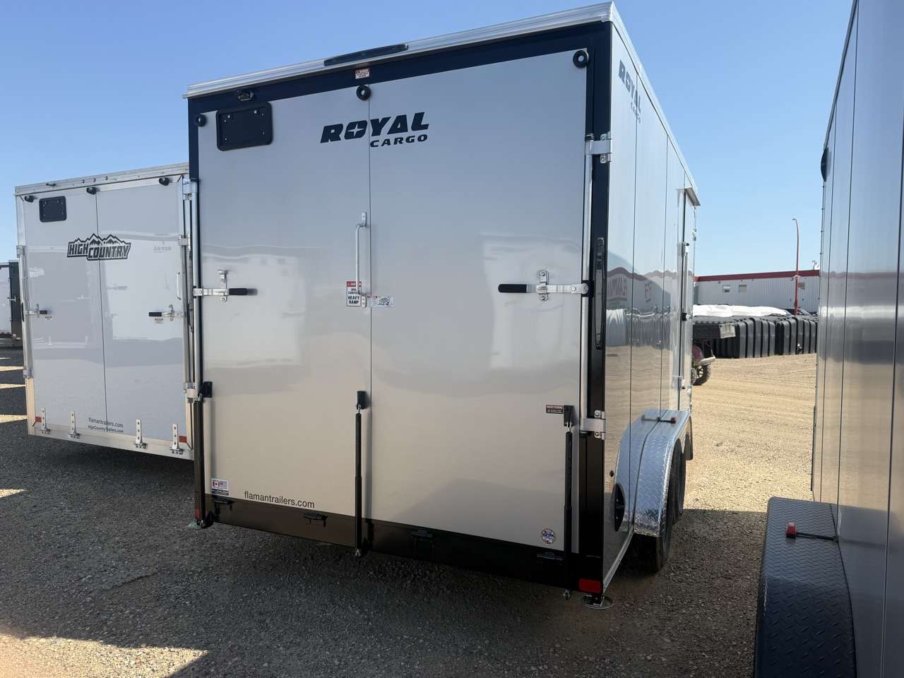 2026 Royal LCH 7'6" x 14' + V-Nose Cargo Trailer