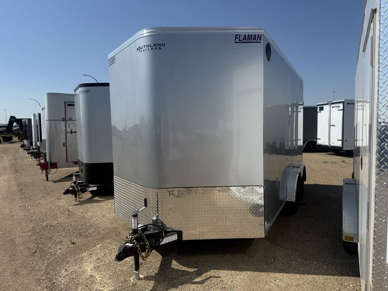2026 Royal LCH 7'6" x 14' + V-Nose Cargo Trailer