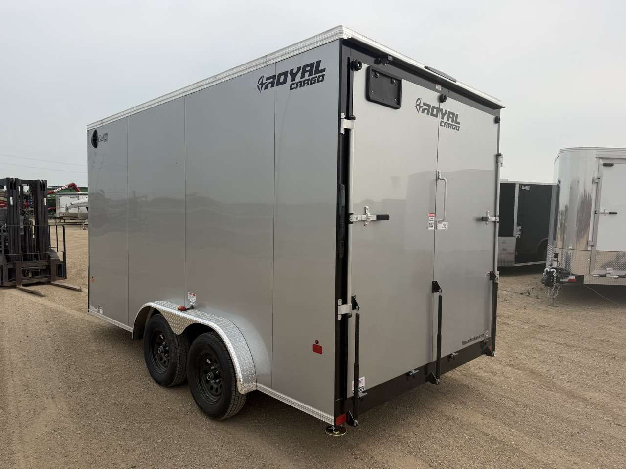 2026 Royal LCH 7'6" x 14' + V-Nose Cargo Trailer