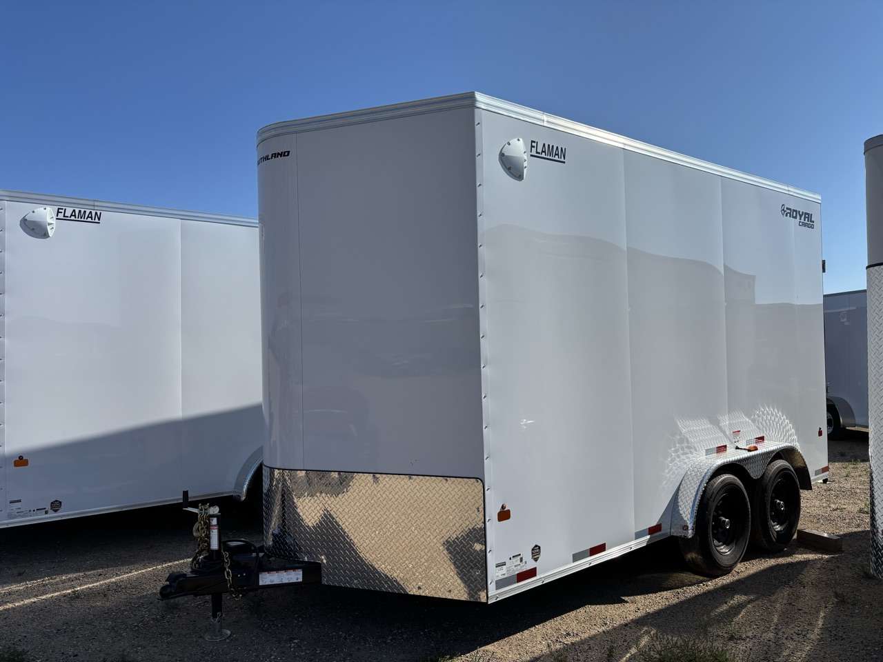 2026 Royal LCH 7'6" x 14' + V-Nose Cargo Trailer