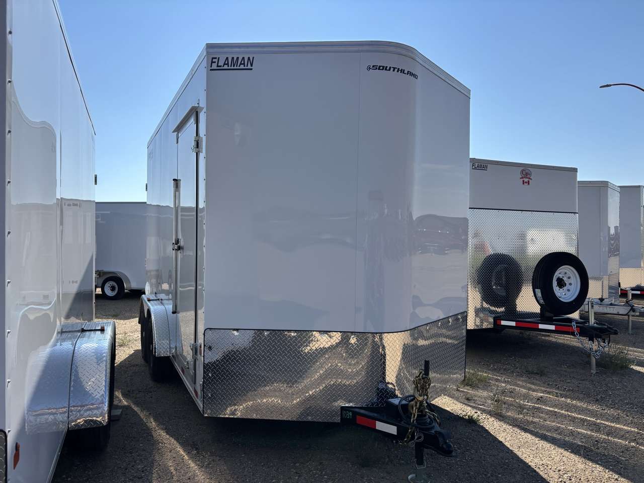 2026 Royal LCH 7'6" x 14' + V-Nose Cargo Trailer