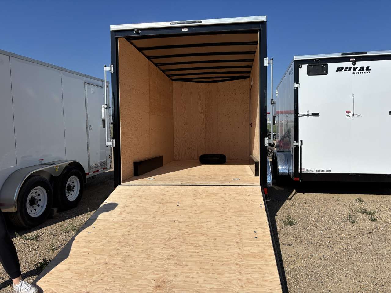 2026 Royal LCH 7'6" x 14' + V-Nose Cargo Trailer