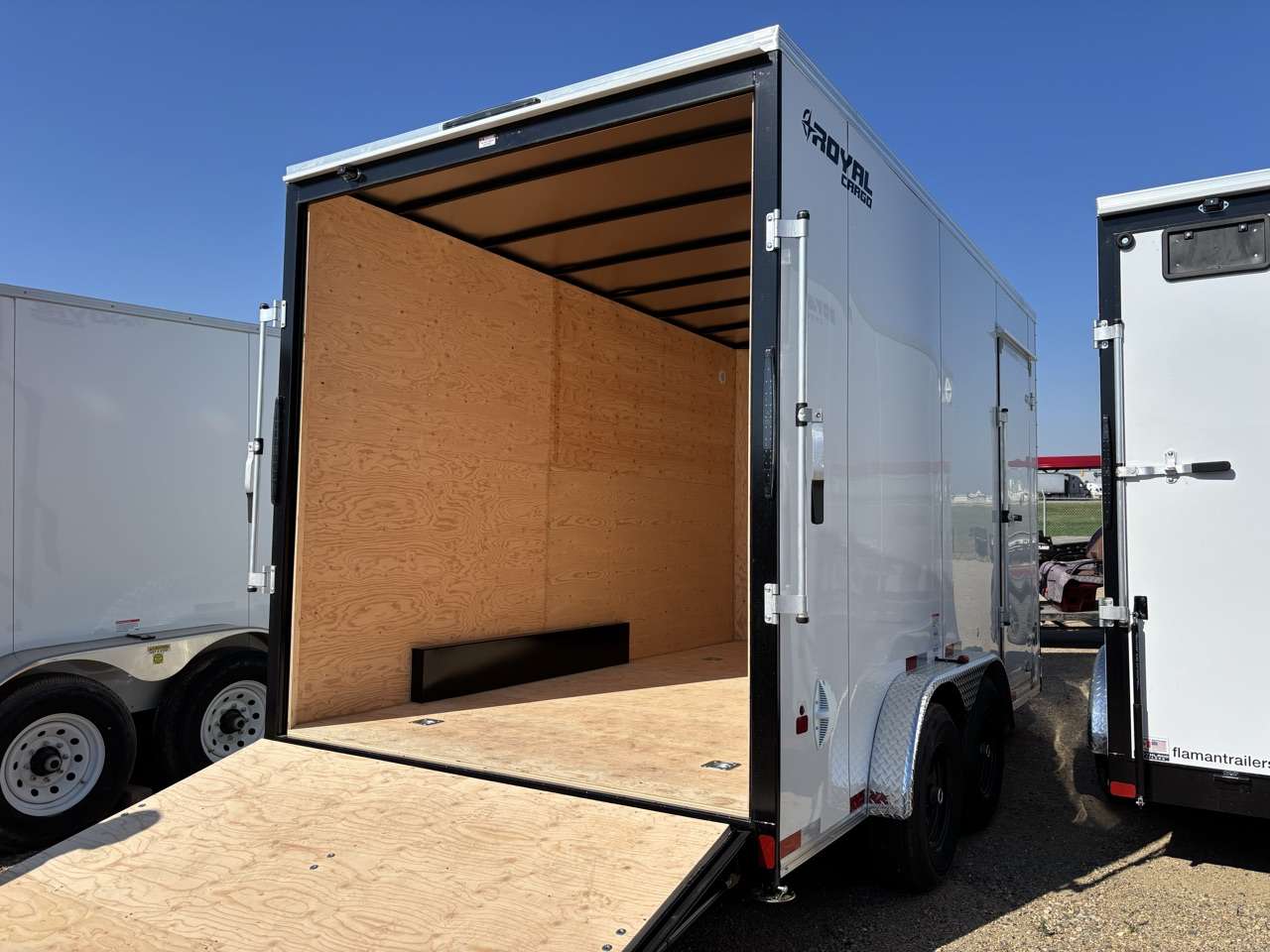 2026 Royal LCH 7'6" x 14' + V-Nose Cargo Trailer