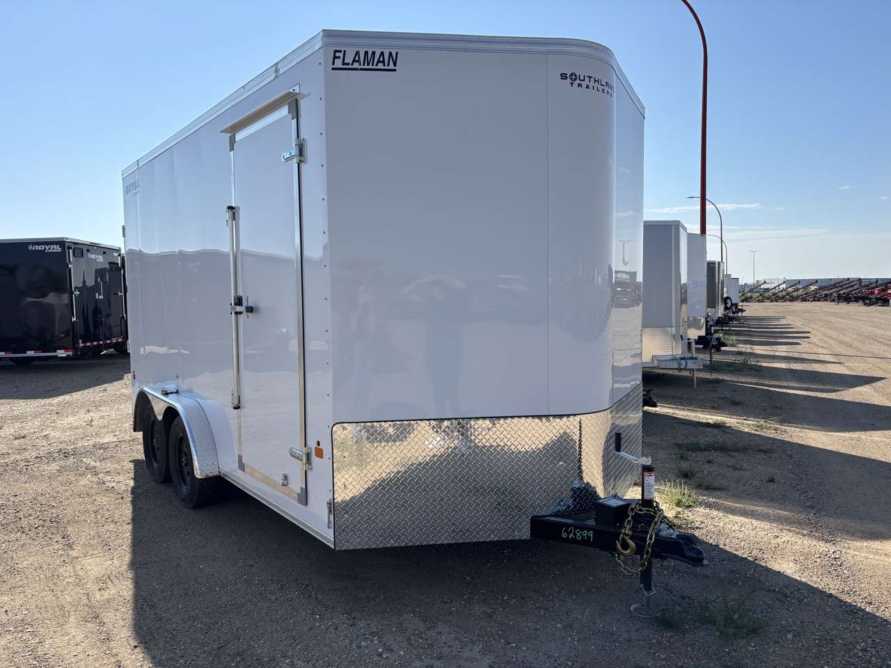 2026 Royal LCH 7'6" x 14' + V-Nose Cargo Trailer